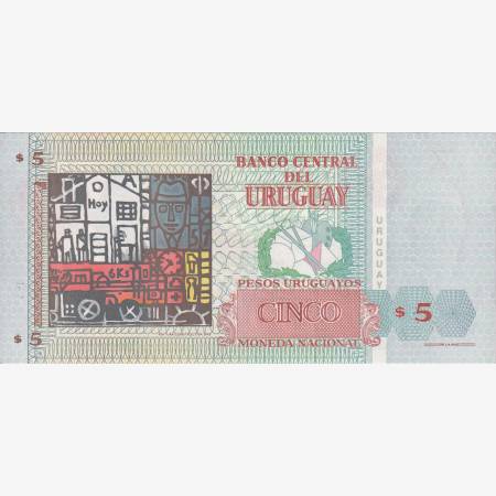 Uruguay 5 pesos 1998.A   P 80   (L)