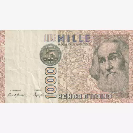 Olaszország 1000 Lira 1982.   P 109   (L)