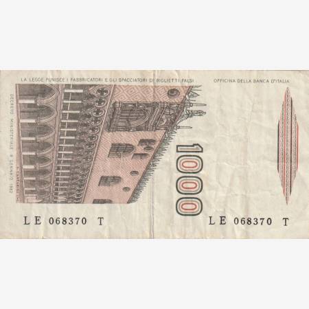 Olaszország 1000 Lira 1982.   P 109   (L)