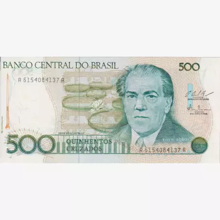 Brazilia 500 cruzados 1987   P 212c   (L)