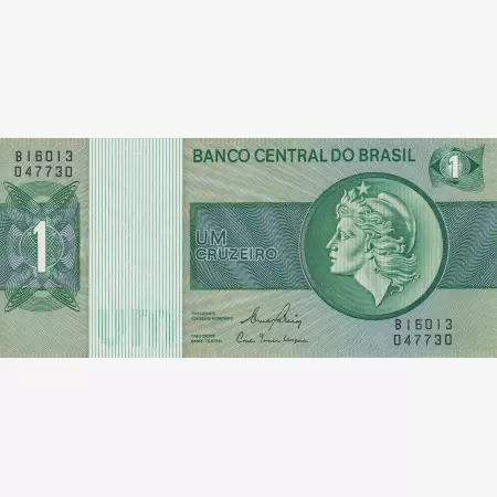 Brazilia 1 cruzeiro 1978*1980.   P 191a   (L)