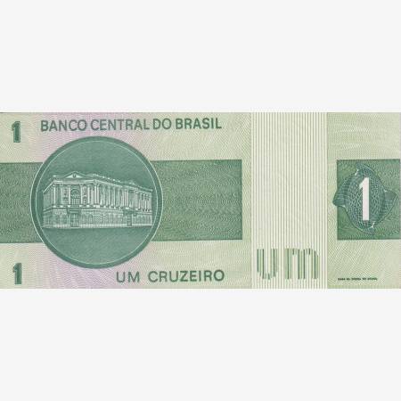 Brazilia 1 cruzeiro 1978*1980. P 191a (L) Brazilia 1 cruzeiro 1978*1980. P 191a (L)