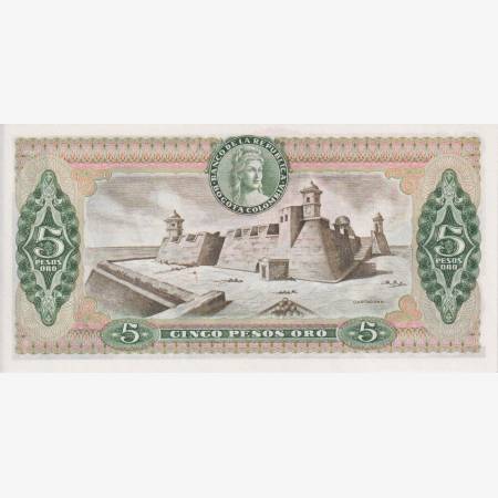 Kolumbia 5 pesos 1980.   P 406   (L)