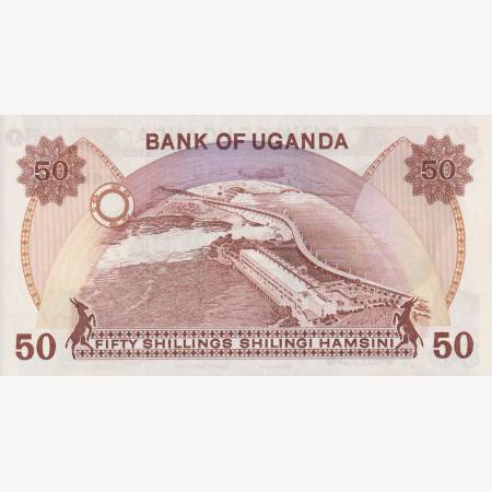 Uganda 50 shilingi 1985. P 20 (L) Uganda 50 shilingi 1985. P 20 (L)