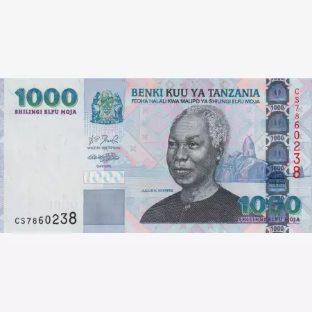 Tanzánia 1000 shilingi 2003-2006.   P 36b   (L)