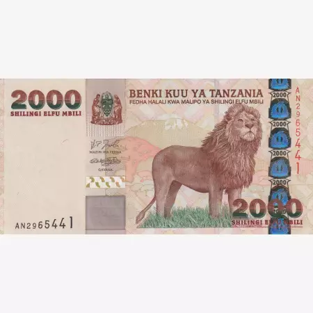 Tanzánia 2000 shilingi 2003-2009.   P 37a   (L)