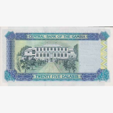 Gambia 25 dalasis 2001-2005.   P 22c   (L)