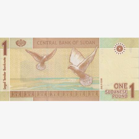 Szudán 1 pound 2006.   P 64   (L)