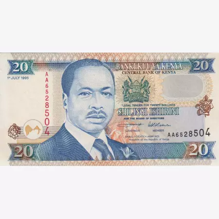 Kenya 20 shilini 1995.   P 32   (L)