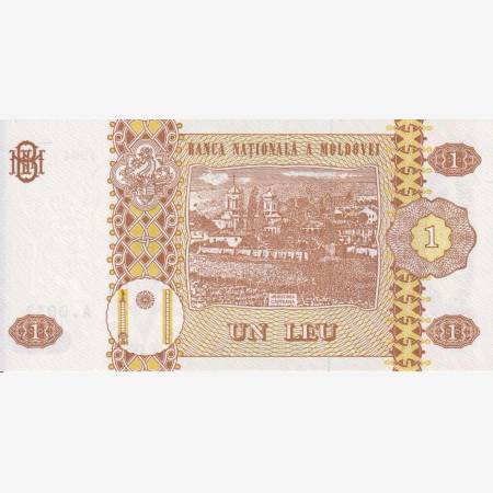Moldova 1 leu 1994. P 8 Moldova 1 leu 1994. P 8
