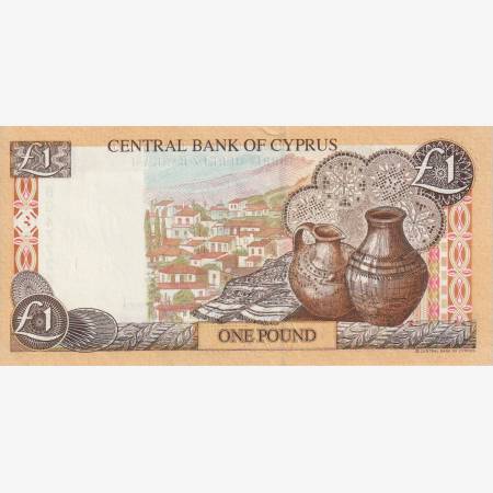 Ciprus 1 lira 2004.  P 60d