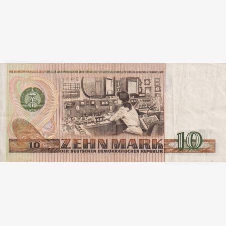 Németország NDK. 10 márka 1971. P 28 Németország NDK. 10 márka 1971. P 28