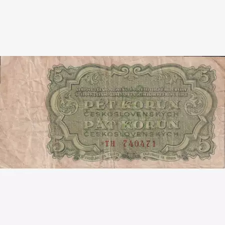 Csehszlovákia 5 korun 1961.   P 82