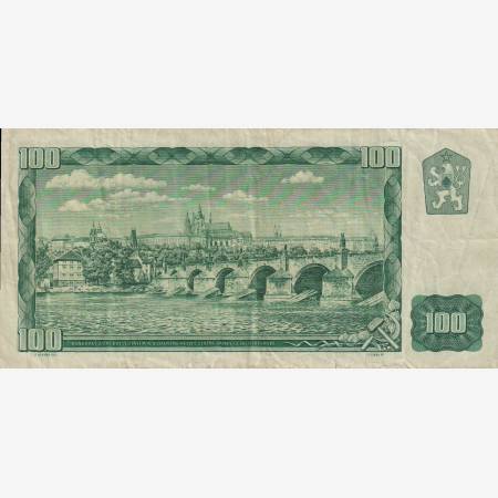 Csehszlovákia 100 korun 1961. P 91 Csehszlovákia 100 korun 1961. P 91