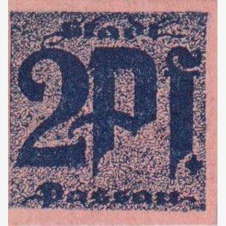Németo. Passau 2 pfennig 1918. világ legkissebb p.pénze Németo. Passau 2 pfennig 1918. világ legkissebb p.pénze