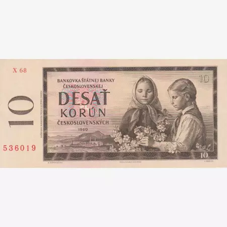 Csehszlovákia 10 korun 1960.   P 88
