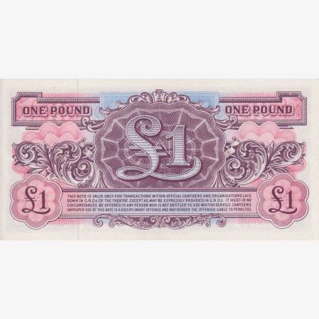 Angol katonai 1 pound  2. Seria 1948.   M 22