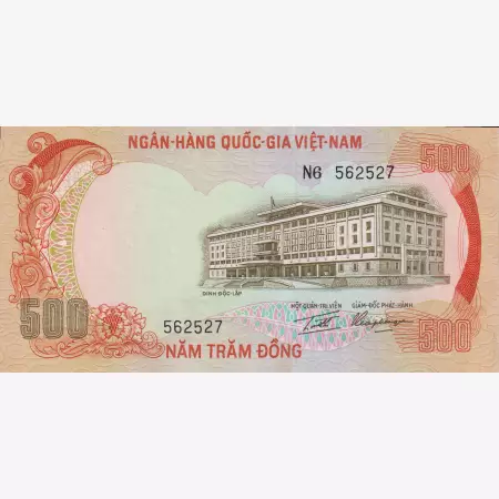 Dél-Vietnam 500 dong  1972.   P 33