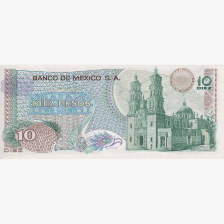 Mexikó 10 pesos 1977. P 63i Mexikó 10 pesos 1977. P 63i