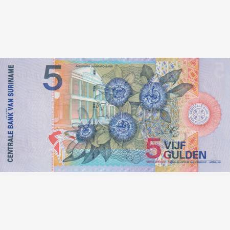 Suriname 5 gulden 2000.   P 146