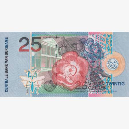 Suriname 25 gulden 2000.   P 148