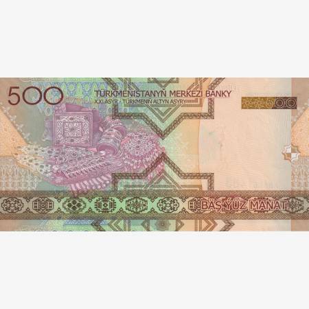 Türkmenisztán 500 manat 2005.   P 19