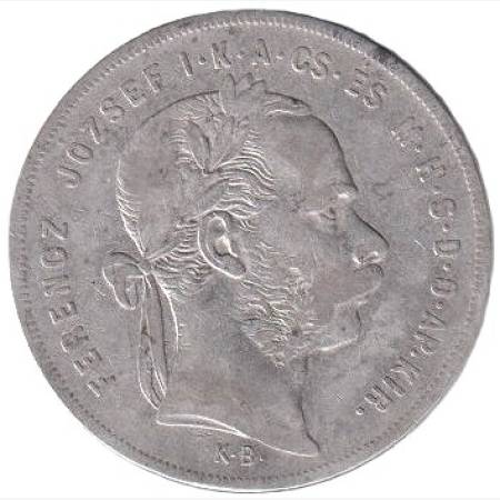 Ferenc József 1 Forint 1872.KB Ezüst 900 12,34g 29mm RITKA! Ferenc József 1 Forint 1872.KB Ezüst 900 12,34g 29mm RITKA!