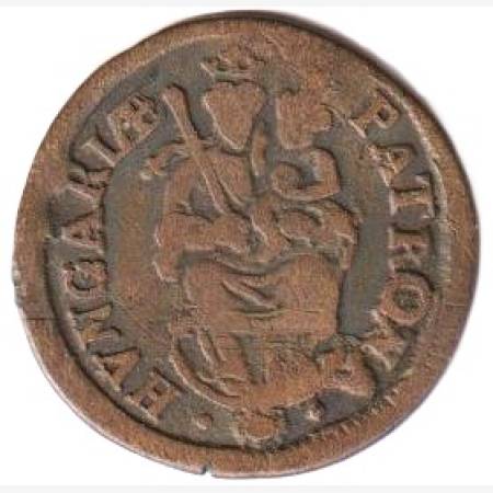 II.Rákóczi F. 1 poltura 1706.KB Bronz II.Rákóczi F. 1 poltura 1706.KB Bronz