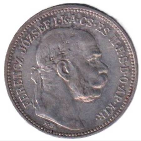 Ferenc József 1 korona 1916.KB Ezüst 835 5g 23mm Ferenc József 1 korona 1916.KB Ezüst 835 5g 23mm