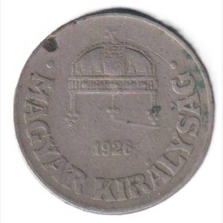 Magyar Királyság 50 fillér 1926. Nikkel Magyar Királyság 50 fillér 1926. Nikkel