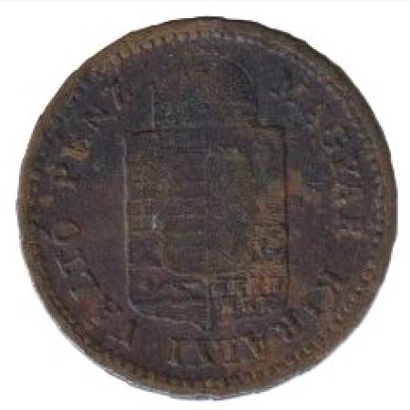 Ferenc József 1 krajcár 1887.KB Bronz Ferenc József 1 krajcár 1887.KB Bronz