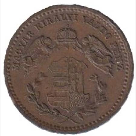 Ferenc József 1 krajcár 1868.KB Bronz Ferenc József 1 krajcár 1868.KB Bronz