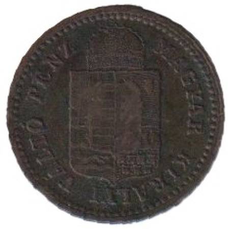 Ferenc József 1 krajcár 1882.KB Bronz Ferenc József 1 krajcár 1882.KB Bronz