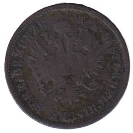 Ferenc József 4 krajcár 1861.B Bronz Ferenc József 4 krajcár 1861.B Bronz