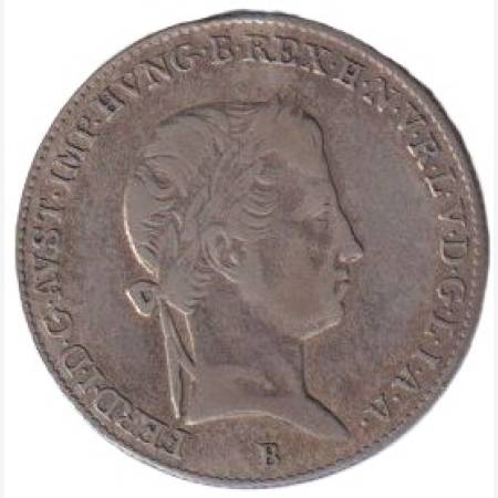 V. Ferdinánd 10 krajcár 1845.B  Ezüst 500  3,89g  23mm