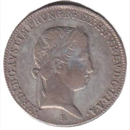 V. Ferdinánd 10 krajcár 1846.B  Ezüst 500  3,89g  23mm