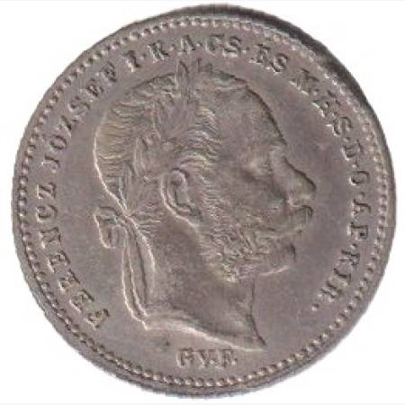 Ferenc József 20 krajcár 1870.GYF Ezüst 500 2,66g 21mm Ferenc József 20 krajcár 1870.GYF Ezüst 500 2,66g 21mm