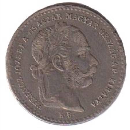 Ferenc József 10 krajcár 1869.KB Ezüst 400 1,66g 19mm Ferenc József 10 krajcár 1869.KB Ezüst 400 1,66g 19mm