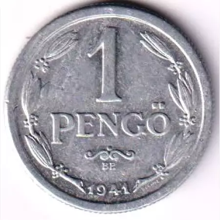 1 Pengő 1941. Alu.  23,7mm