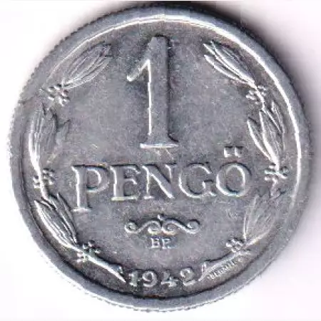 1 Pengő 1942. Alu.  23,7mm