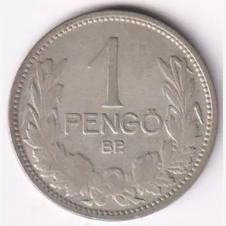 1 Pengő 1926 Ezüst 640  5g  22,88mm