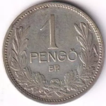 1 Pengő 1927 Ezüst 640  5g  22,88mm