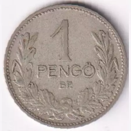 1 Pengő 1937 Ezüst 640  5g  22,88mm