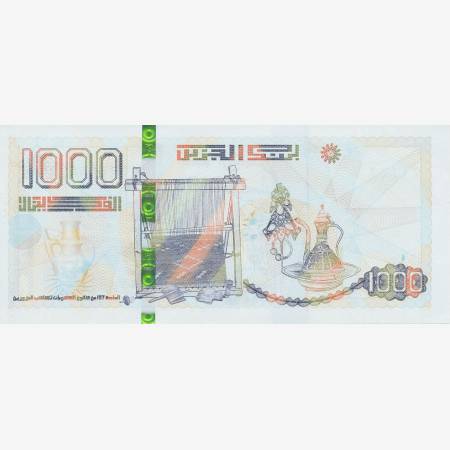 Algéria 1000 dinár 2018.   P 146   (N)
