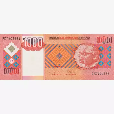 Angola 1000 kwanzas 2011.   P 150   (N)