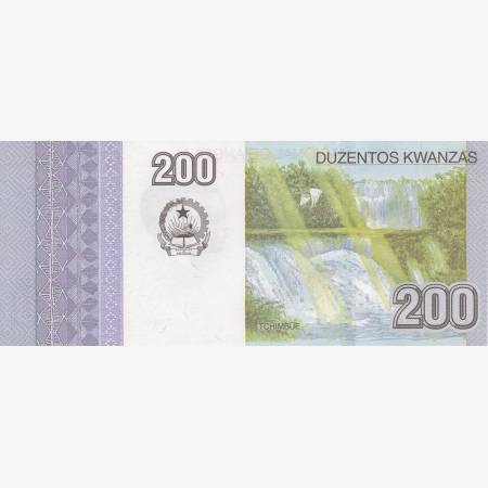 Angola 200 kwanzas 2012.    P 154   (N)