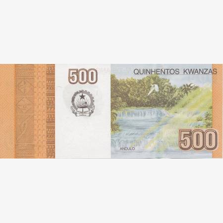 Angola 500 kwanzas 2012. P 155 (N) Angola 500 kwanzas 2012. P 155 (N)