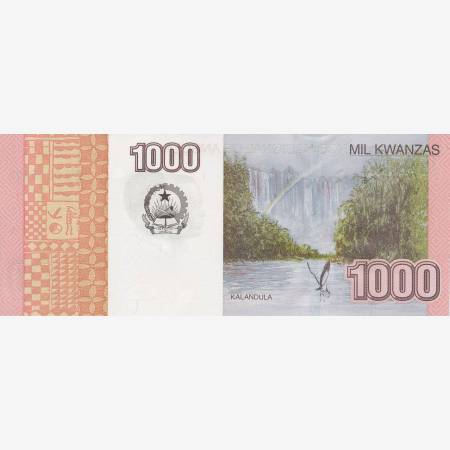 Angola 1000 kwanzas 2012.    P 156   (N)