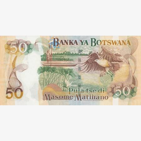 Botswana 50 pula 1999. P 22 (N) Botswana 50 pula 1999. P 22 (N)
