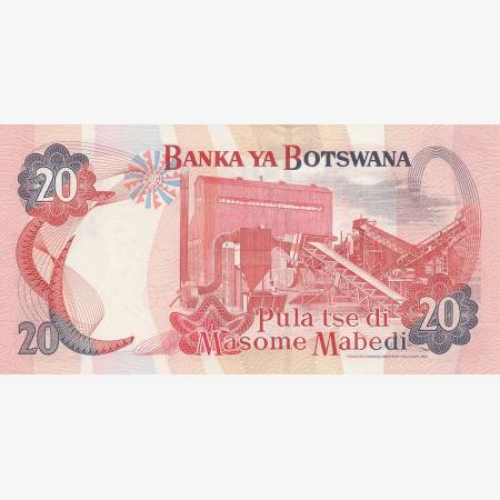 Botswana 20 pula  2006.   P 27b   (N)